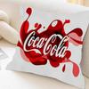 C-COCA-COLAS Pillowcase toon Gift Cushion Cover Bedroom Home Sofa Chair Seat Decor pillow case