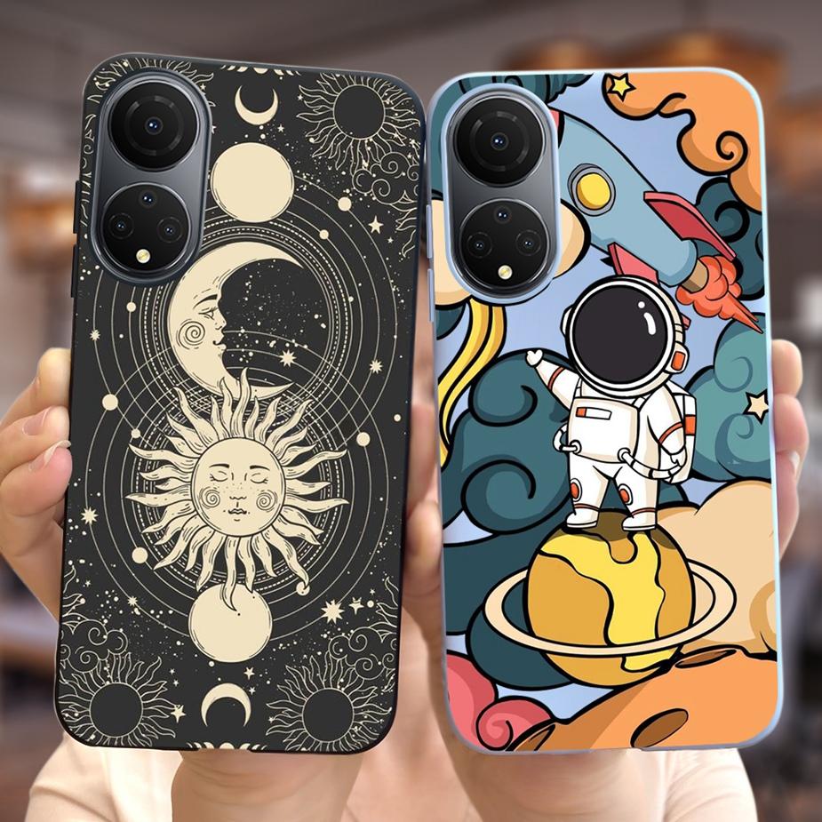 For Honor X7 X7a X7b Case Cute Astronsauts Cartoon Cover Soft TPU Phone Case For Honor X7a X 7 b HonorX7 HonorX7a HonorX7b Shell
