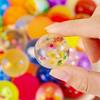 32mm Colorful Transparent Bouncy Ball for Children's Creative Play - Floating Solid Gashapon Machine Small Gift