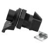 3 Set Locking Push Button Latch For Marine Boat Radio Box, Tool Box, Electronic Box, Motorcycle Glove Box Lock.-N29R