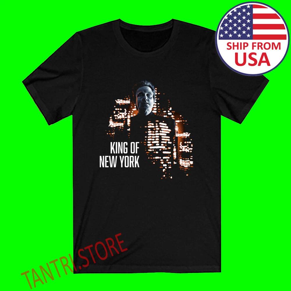 King Of New York Movie Retro Men s Black Size S to 3XL 4XL