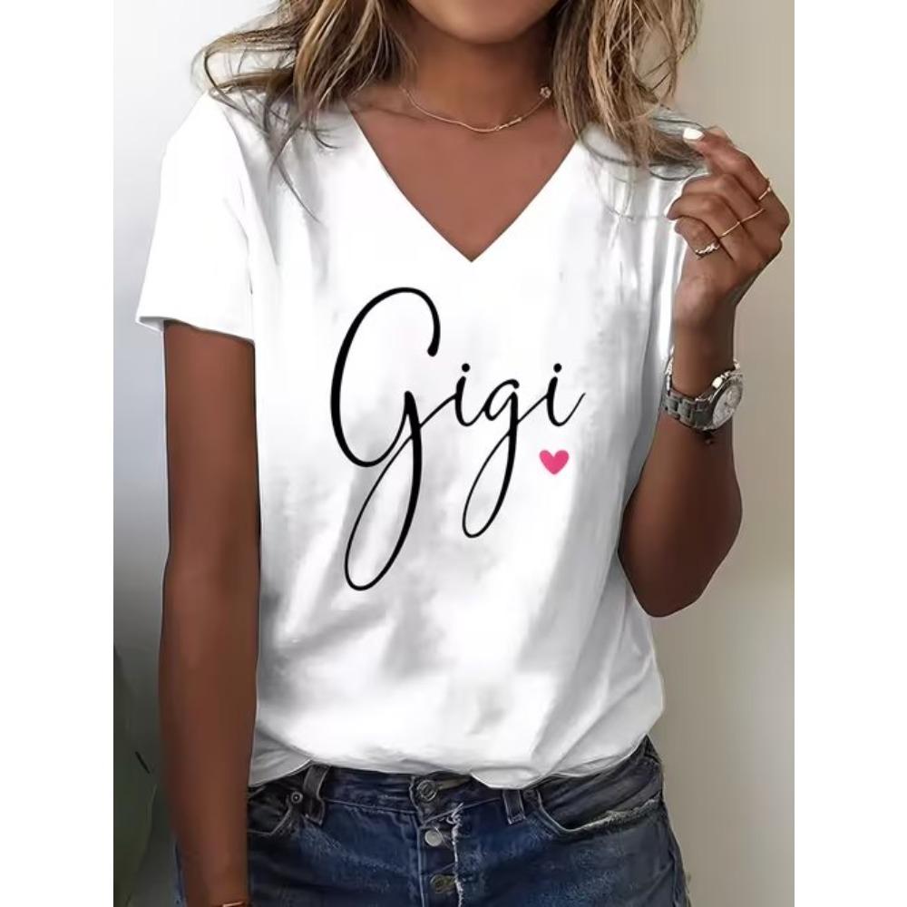 T-shirt Estiva da Donna con Stampa Floreale Vintage Manica Corta Top Stampati Casual