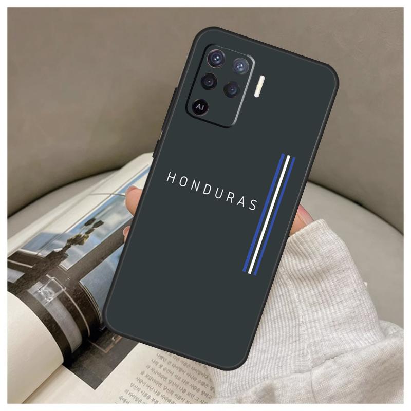 Honduras Flag Case For Oppo A80 A60 A40 A5 Pro A15 A16 A17 A57 A77 A94 A74 A54 A76 A96 A18 A38 A58 A78 A98