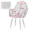 Nordic Blumen Hohe Arm Stuhl Abdeckung Elastische Esszimmer Stuhl Hussen Büro Sessel Abdeckung Stuhl Abdeckungen Für Küche Waschbar