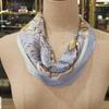 Saffron Bias Scarf E20S2PO503