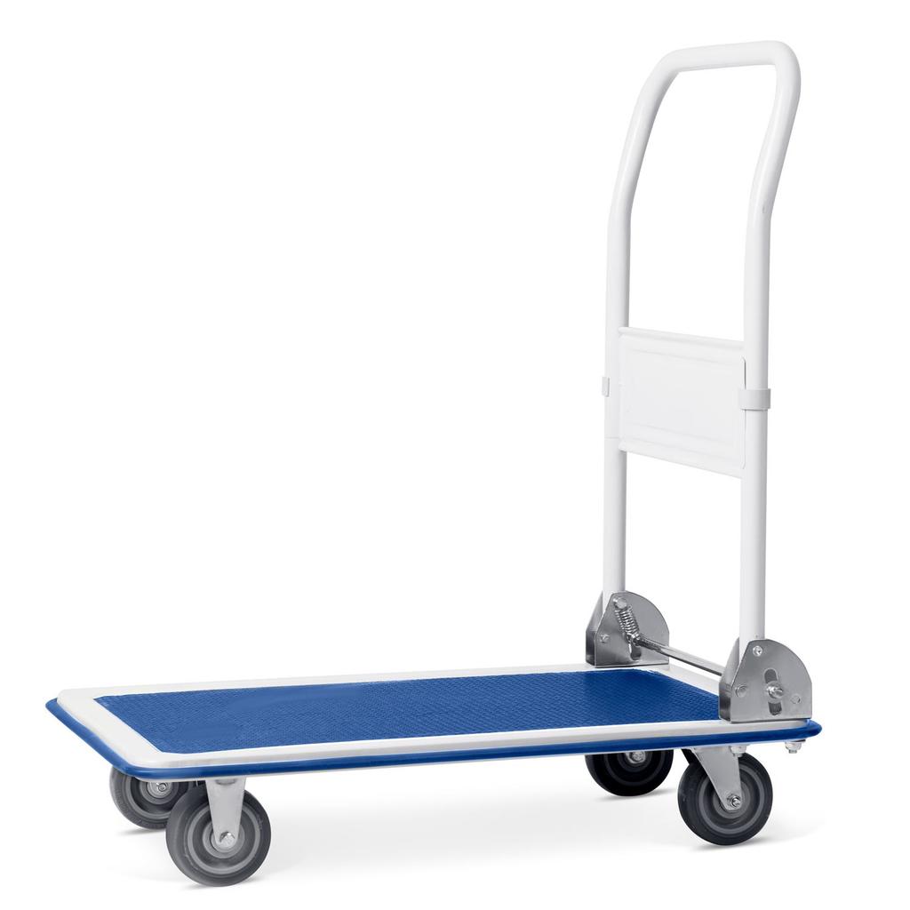 Hm-505 Hand Trolley, White And Blue