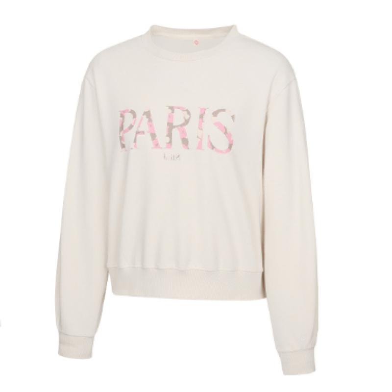 Huit Leopard Graphic Sweatshirt Htwtp4i02t