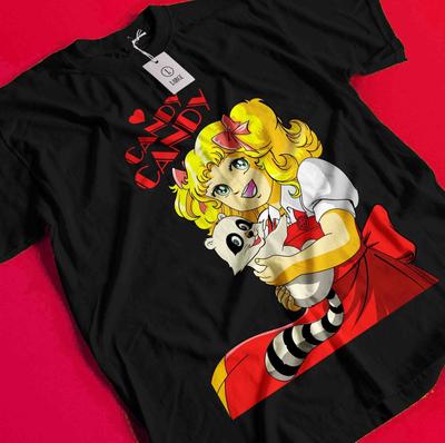 Candy Candy T-Shirt Shojo Riyoko Kawaii Shirt Ikedarose Of Versailles Unisex Tee BB871