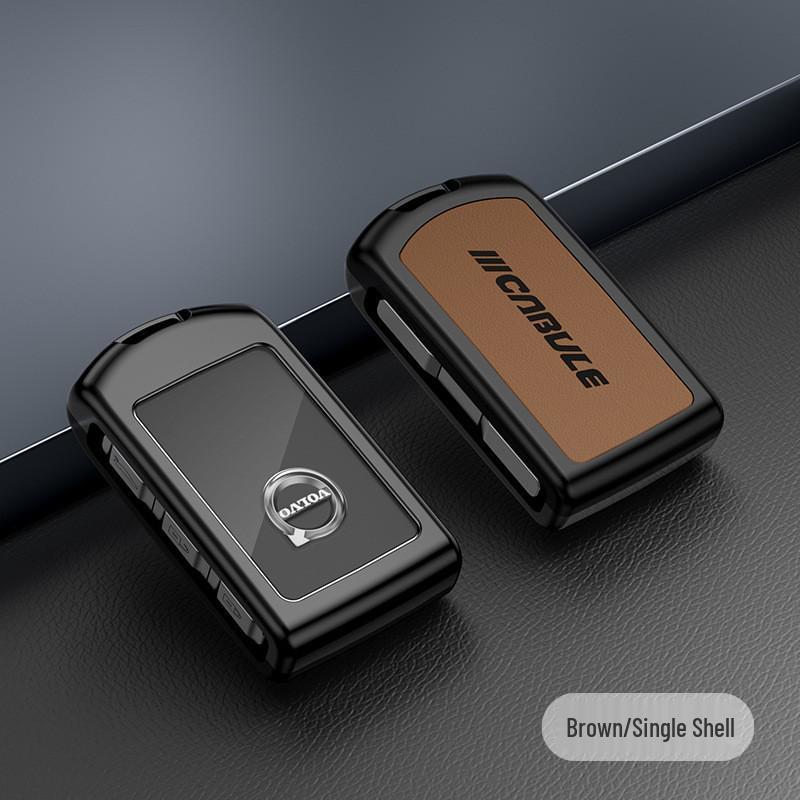 

Сумка для ключей автомобиля Volvo XC40 XC60 XC90 S40 S60 S90 - Чехол из сплава и кожи с пряжкой