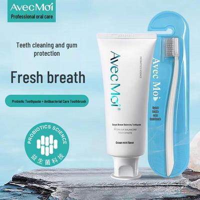 Ocean Breeze Probiotic Toothpaste Set