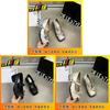 Minimalist Pu Mary Jane Shoes With Striped Pattern For Daily Comfort