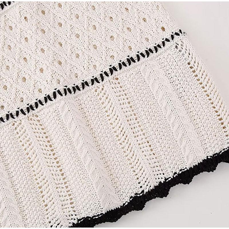 Пляжное платье с крючком и цветочным узором для женщин — фото 11