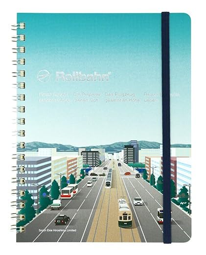 

Delfonics Rollbahn Карманный блокнот L Ограниченная серия Хиросима (трамвай)