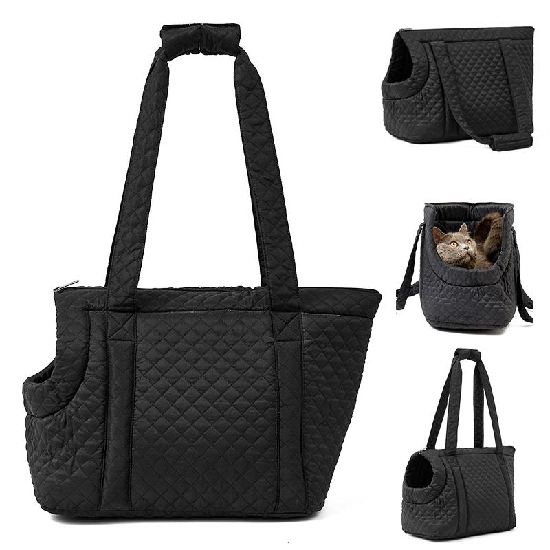 Koreanische Haustier-Handtasche, Umhängetasche für Katzen, Herbst/Winter, gesteppte Baumwolle, für Welpen, Katzen und Hunde, Garfield Kedi Masoctas, tragbare Taschen