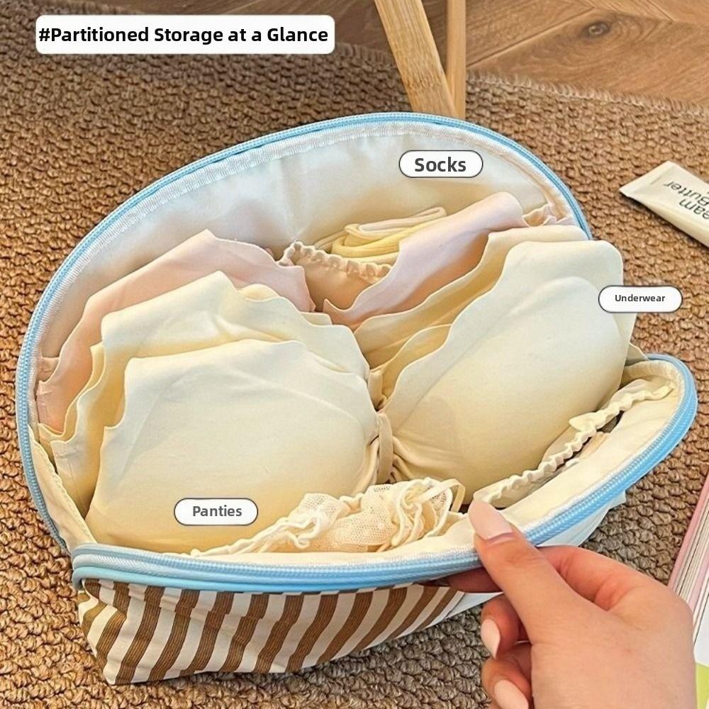 Handheld Underwear Storage Bag Large Capacity Intimate Clothes Bag Cosmetic Bag  for Home
