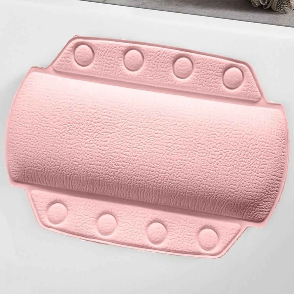 Neues PVC Nacken-Badewannen-Kissen Weich mit Saugnapf SPA Badekissen 22x33cm Nackenstütze Bad Kopfstütze für die Badezeit
