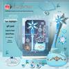 Elsa Frozen Princess Magic Wand & Flashing Crown Musical Gift Set for Girls