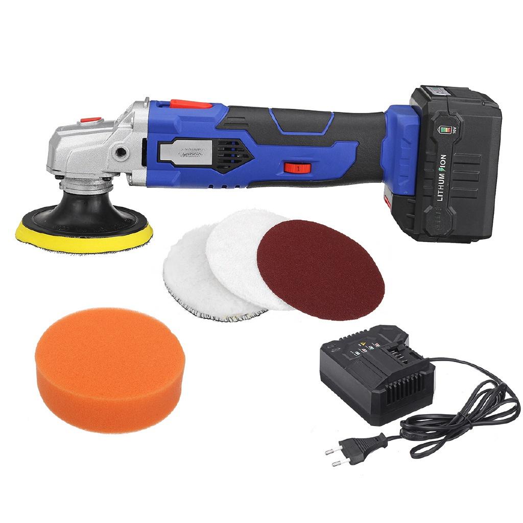 16V Grinder Polishing Machine Car Polisher Sanding Machine Orbit Polish Adjustable Speed Sanding Waxing