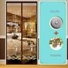 Door Curtain Summer Anti-mosquito Household Magnetic Screen Door Screen Magnet Pair Suction Partition Curtain Free Punch
