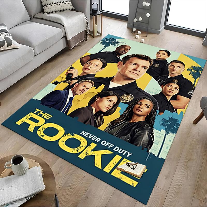 Der Rookie City Heroes Teppich Für Spielzimmer Schlafzimmer Wohnzimmer Sofa HeimdekoKinder Spielbereich Teppich Rutschfeste Bodenmatte