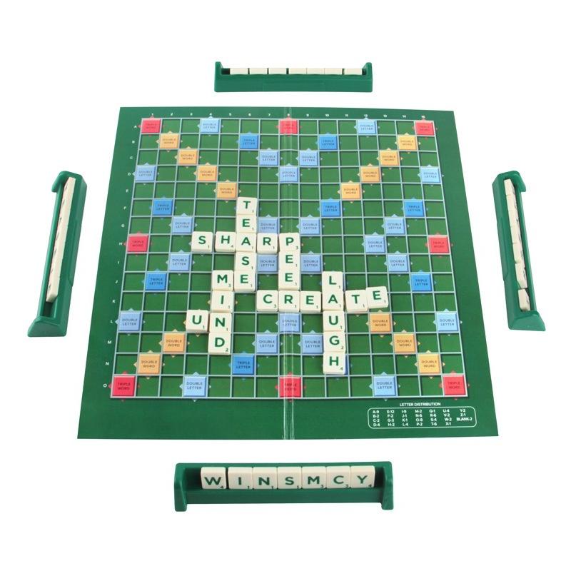 Gra Puzzle Ortograficzne po Angielsku dla 2-4 Graczy Edukacyjna Podróżna Gra z Literami Zabawna Zabawka Edukacyjna Idealna na Rodzinny Wieczór Gier