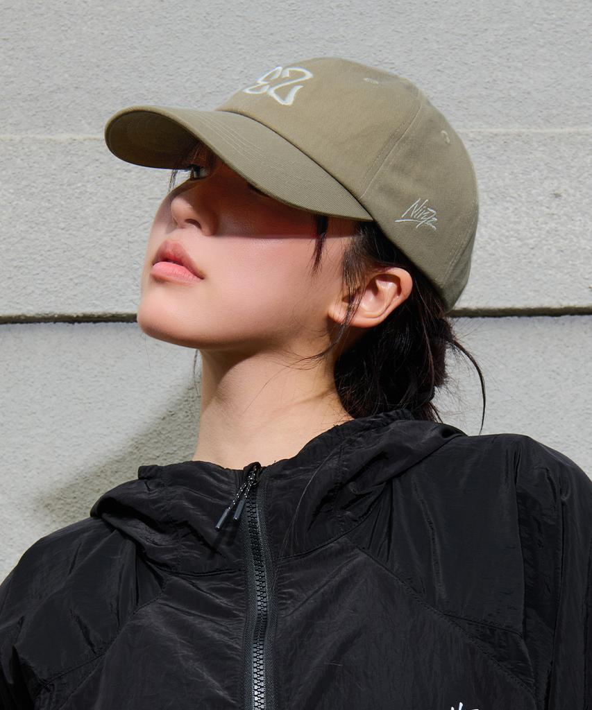 NINEZ Pigment Washed Logo Ball Cap (2 Colors)