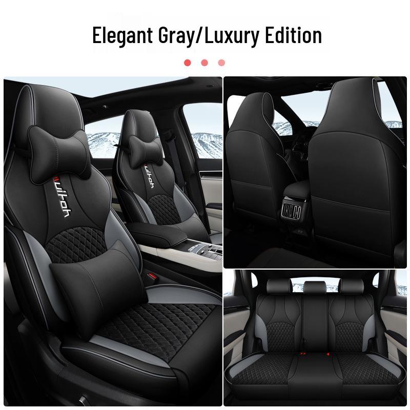 BYD Song PLUS Car Seat Cushion: Full Surround Mesh Cloth Cover, All-Season Use