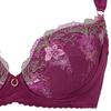 Charming Glamor Bra Fruity Flower M022 D65 [Amostyle] Women's (Purple)