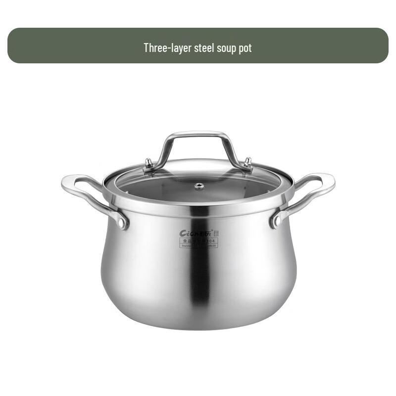 ZISIZ 304 Stainless Steel Multi-Purpose Steamer Pot