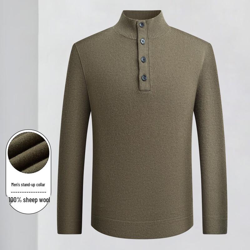 

Мужской шерстяной свитер Lozi с круглым вырезом на осень/зиму XL (180)