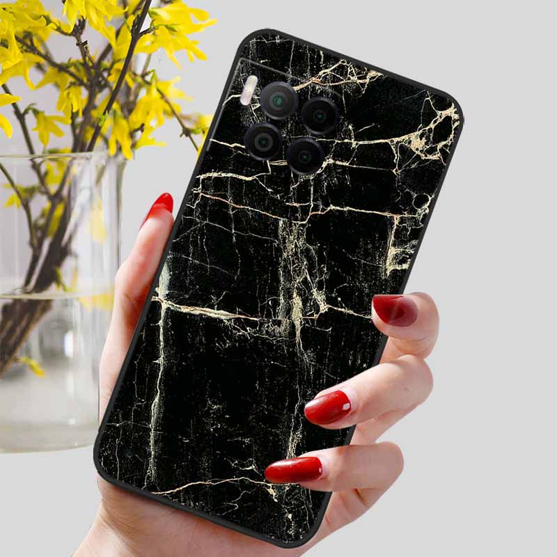 Lovely Protective Cover for T-Mobile T Phone 2 Pro 5G Case Marble Soft TPU Silicone Capa for T-Mobile TPhone 2 / 2Pro Back Shell