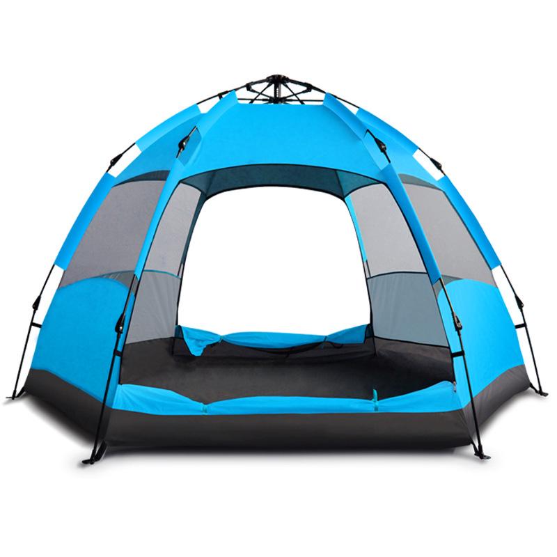 7 IN 1 Auto Setup Tent (3-4 Person) Double Layer Waterproof UV Resistant Camping Tent Sun Shelters for Outdoor Hiking Fishing Travel Beach