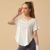 Women's Quick Dry Loose Yoga T-shirt