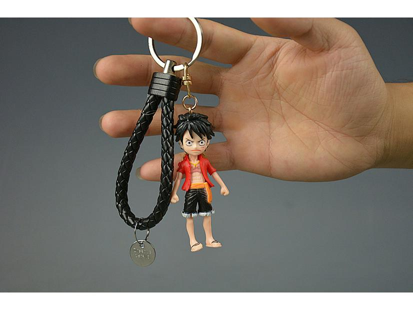 Piraten Schlüsselanhänger Geschenk: Blind Box Anime-Figuren - Monkey D. Luffy, Zoro, Chopper, Ace