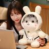 Cute Cat Pet Plush Toy Cartoon Change Rabbit Dinosaur Comfort Kid Day Gift Doll