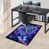 1PC Butterfly Heart Non-Slip Floor carpet, Office, family, bedroom, Studio - Large Area Rug, Vibrant Colors, Longlasting Material-X448