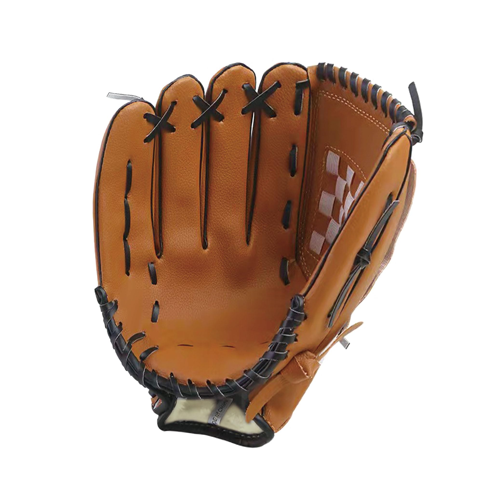 

PEAKS&TREES Kids Baseball Glove 10.5-inch Left-Handed Brown Catch Ball Toy