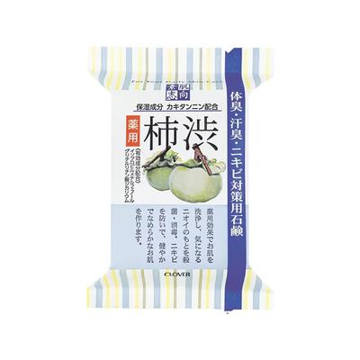 Clover Corporation Medizinische Kaki-Seife CSN-KA (120g) - Natürliche Hautpflege