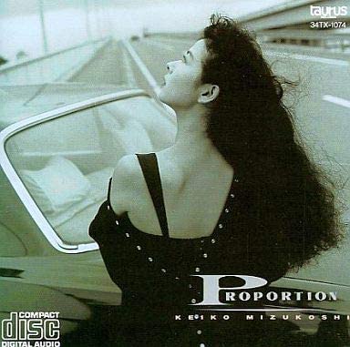 

CD KEIKO MIZUKOSHI - Proportion 34TX1074 Japan ObiJapanese Pop/Rock Used