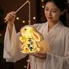 Glowing Rabbit Lanterns Wood Lantern DIY Material Package  Mid-Autumn Festival