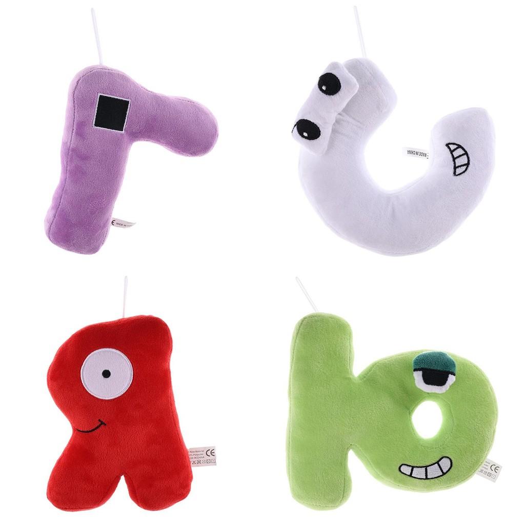 Alphabet Lore Russian Letter Plush Toy Pillow For Kids Soft And Cuddly Stuffed Animal Doll