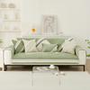 Fresh Cotton and Linen Sofa Cushion Four Seasons Universal Cushion Blanket Non-Slip Sofa Cover Cover Cloth