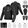 Motorcycle Riding Jacket Men Breathable Summer Clothing Built-in CE Protector Gear Soft Mesh Cycling Motocross Off-road Outfit