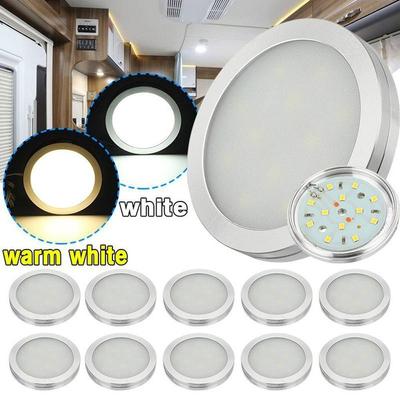 21LED Recessed Ceiling Light DC12V 3W Circular Ceiling Lamp Interior Lighting  Display Cabinet