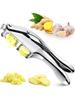 Felio Garlic Crusher & Slicer, Ginger Compatible, Press Slicer F21608