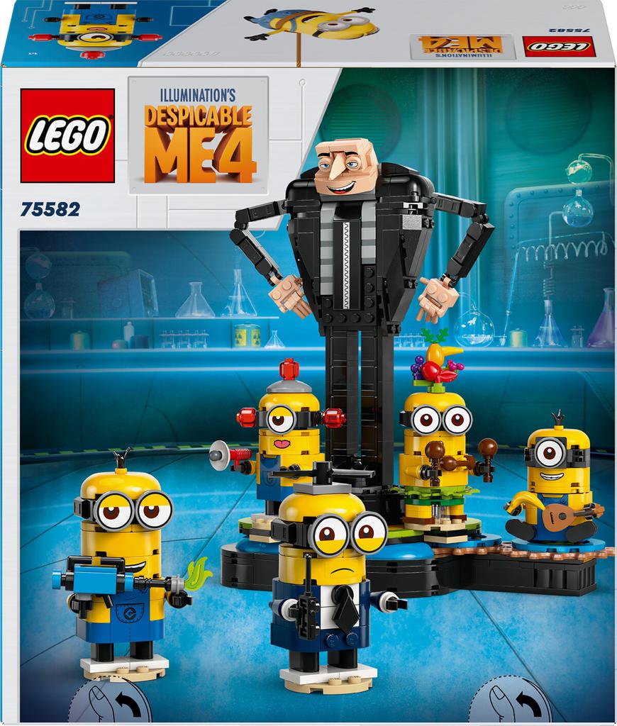 LEGO конструктор Incorrigible 4 – Грю и миньоны (75582)