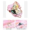 4pcs K-POP Group Print Backpack Teens Capacity Schoolbag With Shoulder Bag For Daily Use Girls Travel Casual School Bag Color