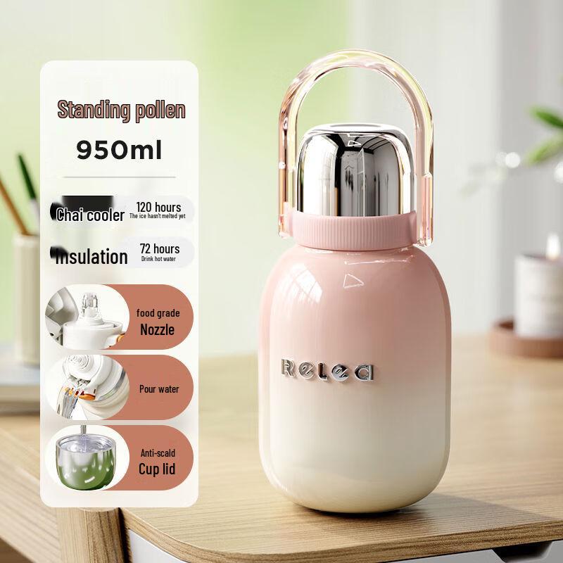 Portable 316L Stainless Steel Insulated Thermos