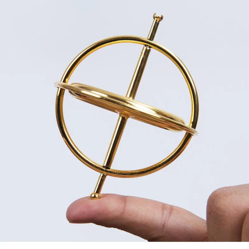 Humorous 3D Fidget Spinner Creative Scientific Instructive Toy Metal Finger Gyroscope Gyro Top Adult Stress Relief Playthings