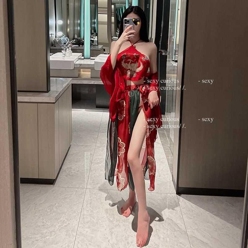 Sexy lingerie cheongsam uniform bed seduction seductive hanfu passion suit female sexy